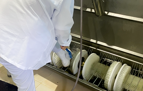 非常に高い水準の衛生管理